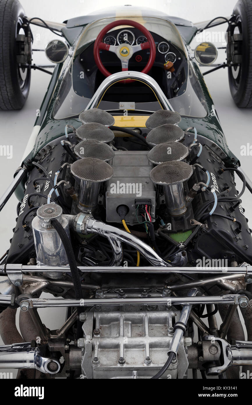 1967 Lotus 49 moteur DFV Banque D'Images