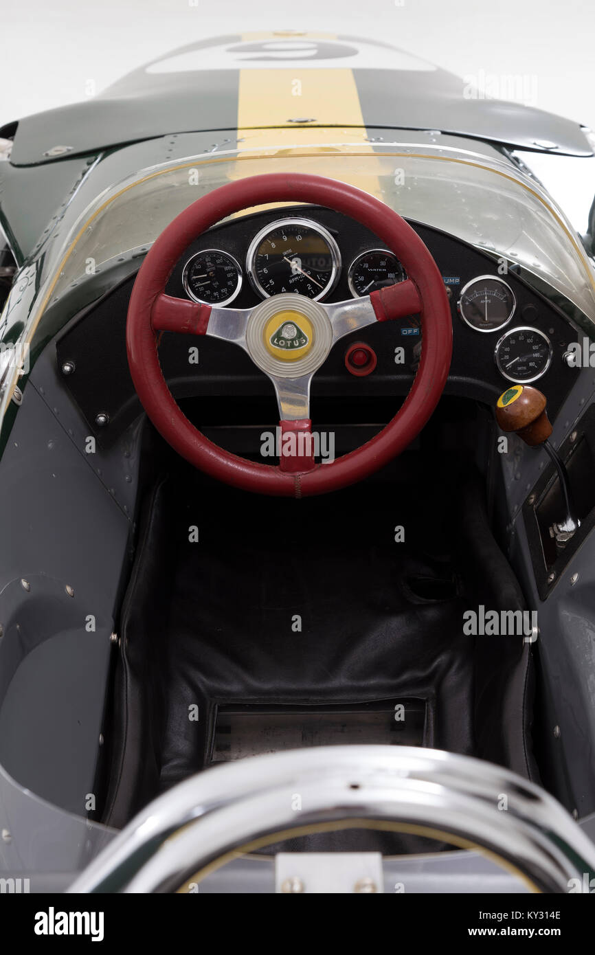 1967 Lotus 49 cockpit DFV Banque D'Images