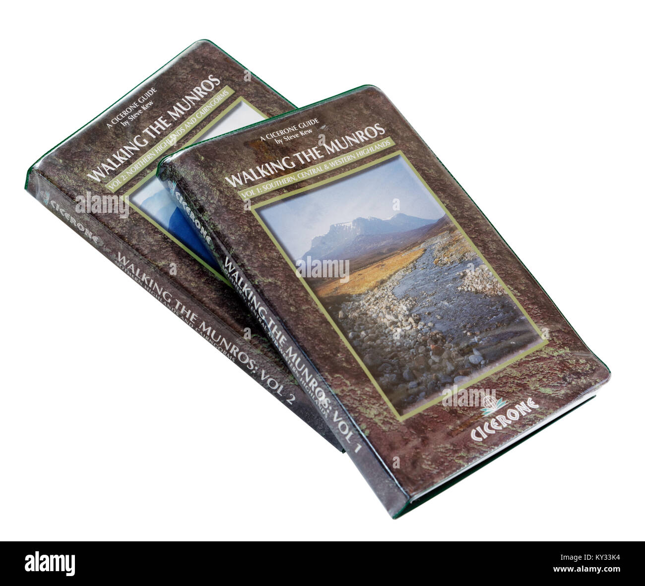 Le guide de la randonnée dans les Highlands écossais Munros Banque D'Images