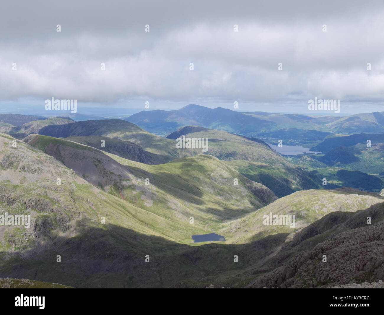 Montagnes du Lake district Banque D'Images