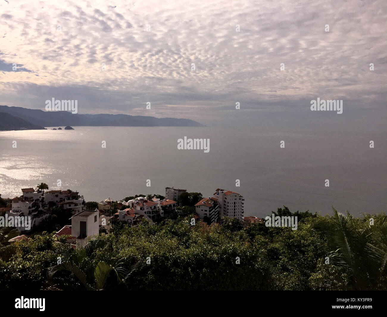 Superbe vue sur la montagne de l'Océan Pacifique Banque D'Images