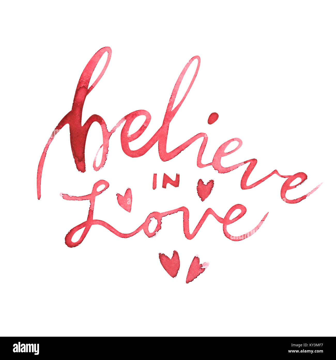 Valentines Day Texte Croire En L Amour Citation Romantique Pour La Conception Des Cartes De Vœux Tatouage Maison De Vacances Les Invitations Ensemble D Elements Rose Aquarelle Pour La Saint Valentin Elements De Conception D Album