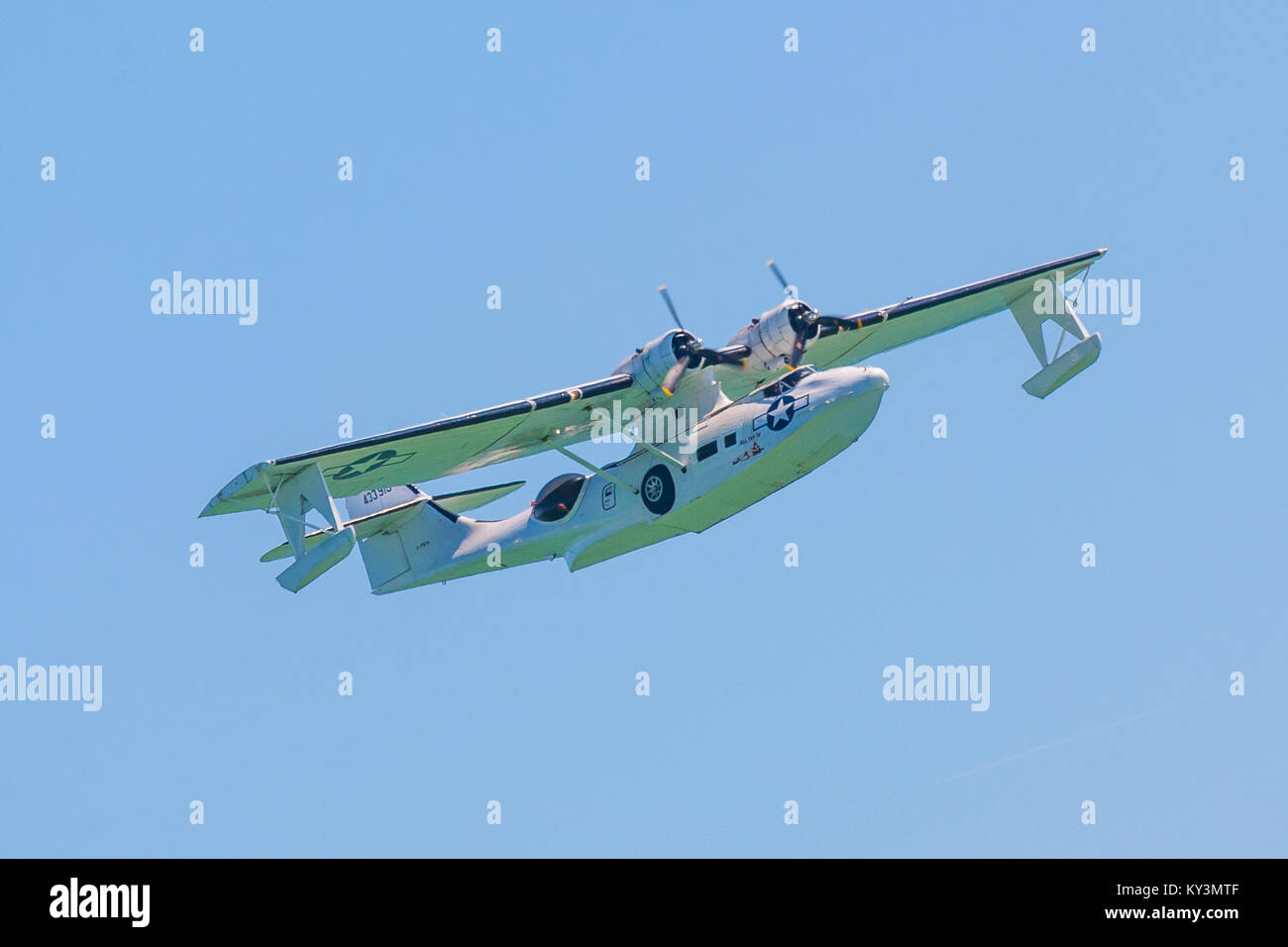 Hydravion Catalina à l'Airshow 2017 Eastbourne Banque D'Images