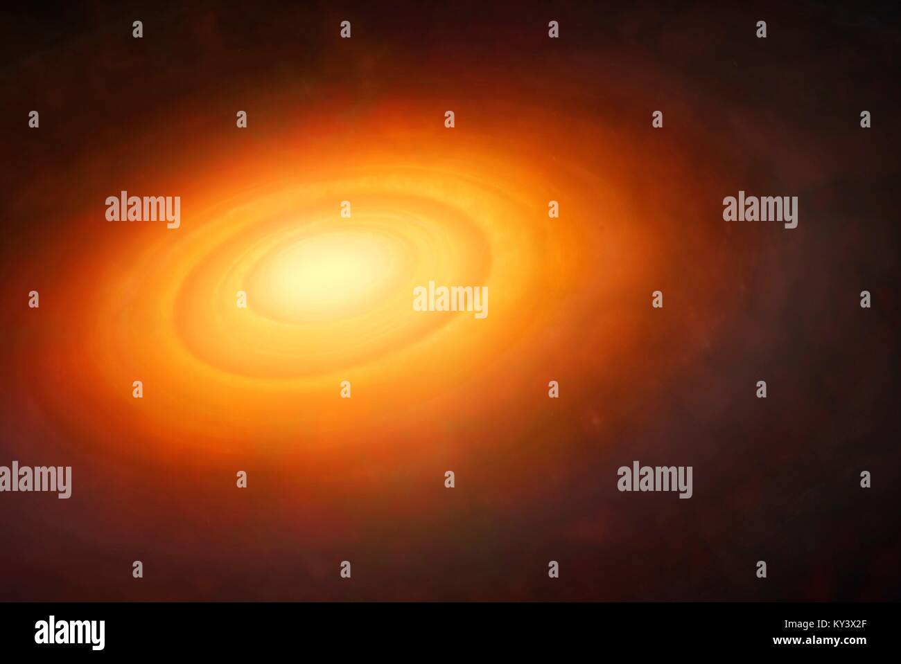 La Formation Du Système Solaire Illustration De La