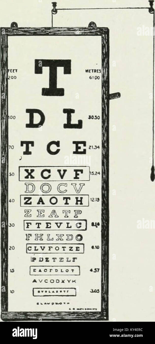 'L'American encyclopédie et dictionnaire de l'ophtalmologie édité par Casey A. Wood, assistée par un personnel nombreux de collaborateurs' (1913) Banque D'Images