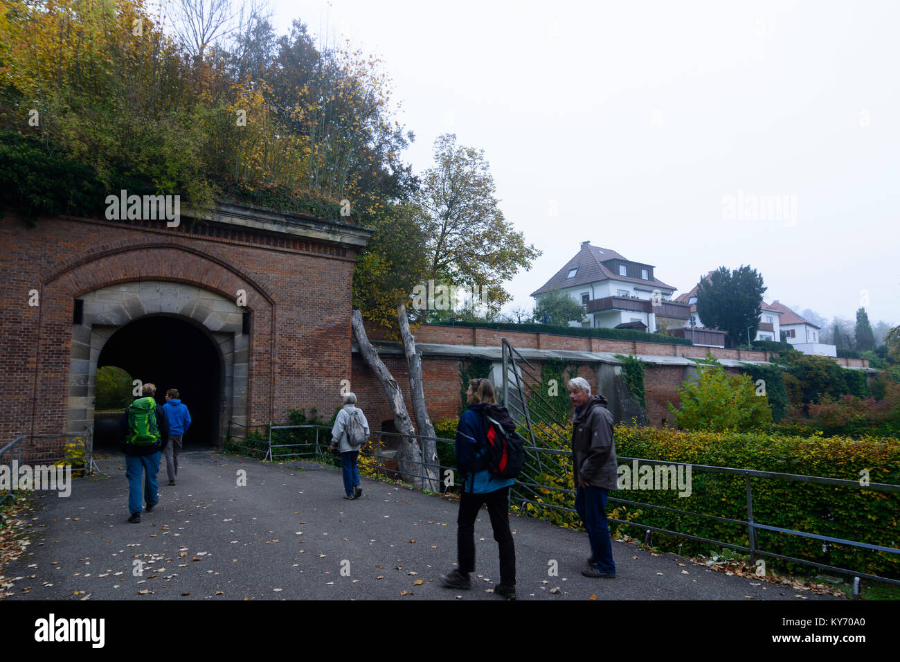 Neu-Ulm : Bundesfestung Ulm (forteresse d'Ulm) : Bastion 7, Schwaben, souabe, Bayern, Bavière, Allemagne Banque D'Images