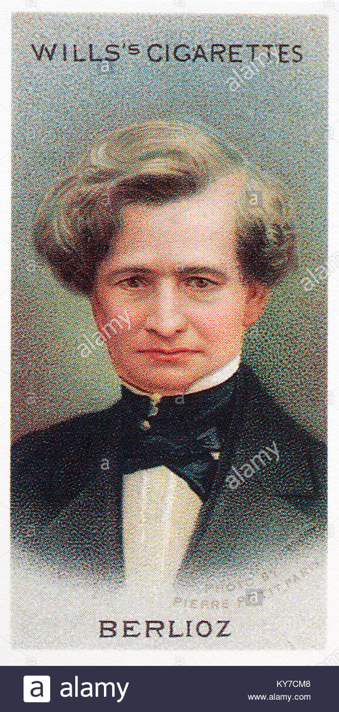Hector Berlioz est un compositeur français 1803 - 1869 Banque D'Images