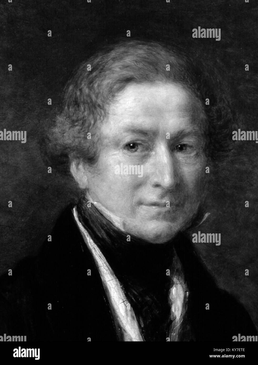 Sir Robert Peel (1788-1850), qui a servi comme Premier ministre britannique à deux reprises et est considéré comme le fondateur de la police britannique moderne. Banque D'Images