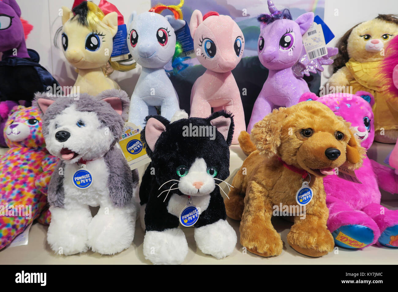 Build-A-Bear Workshop sur West 34th Street, New York, USA Banque D'Images