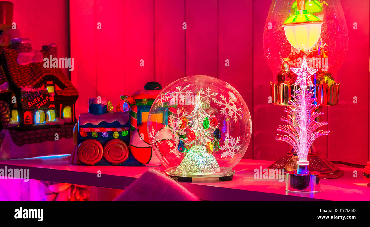 Des décorations de Noël Banque D'Images