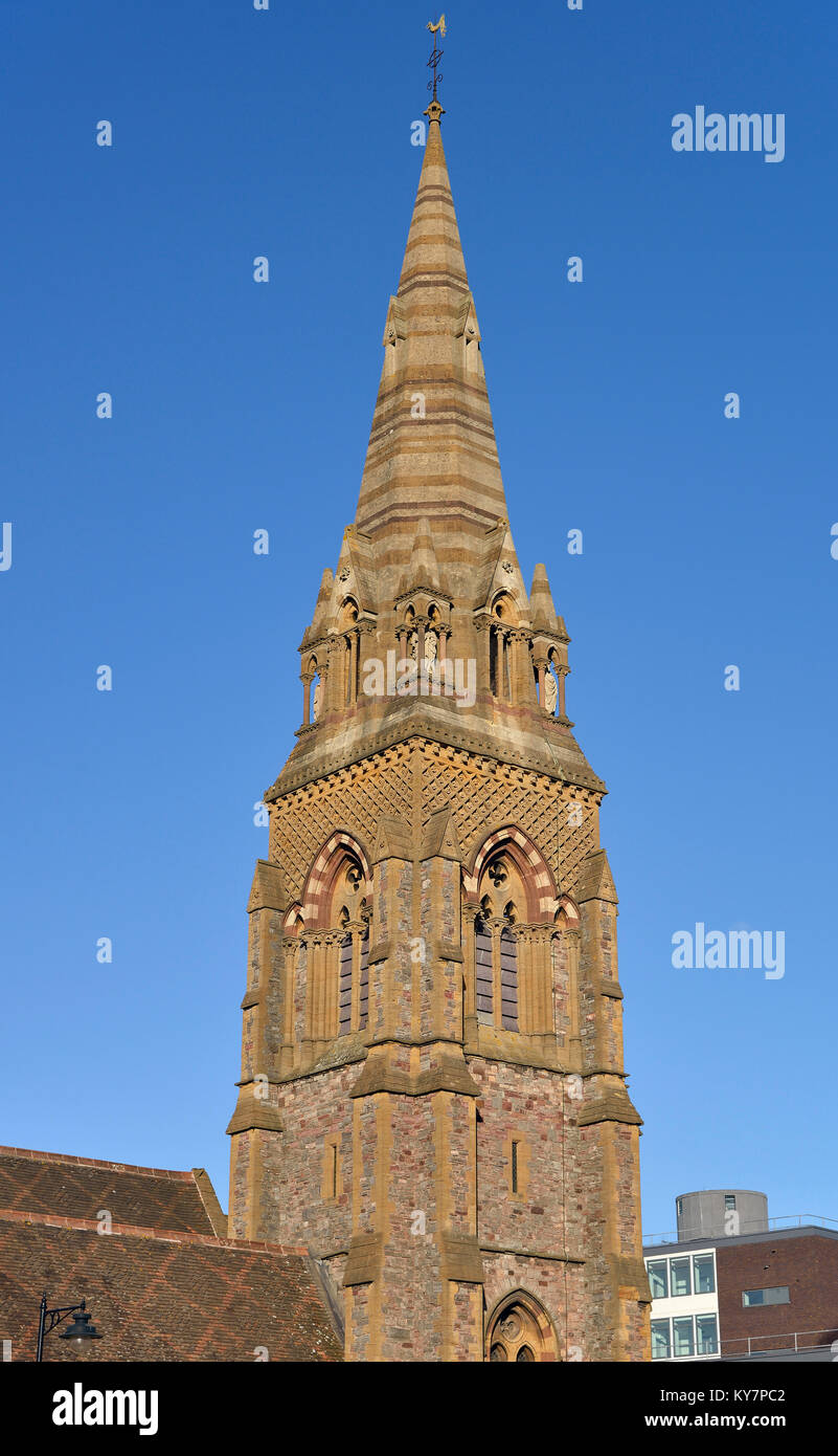 Tour de St John the Evangelist, Park Street, Taunton, Somerset Banque D'Images