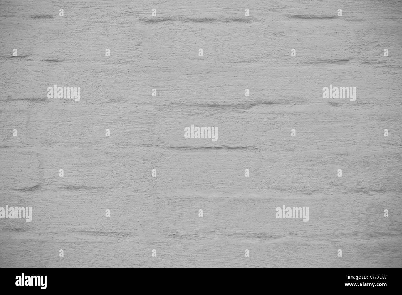 Surface texturée d'un mur en brique blanche Banque D'Images