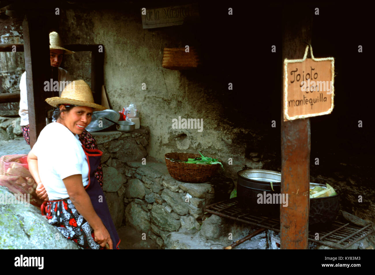 Los Aleros parc thématique du village typique des Andes à Mérida au Venezuela Banque D'Images