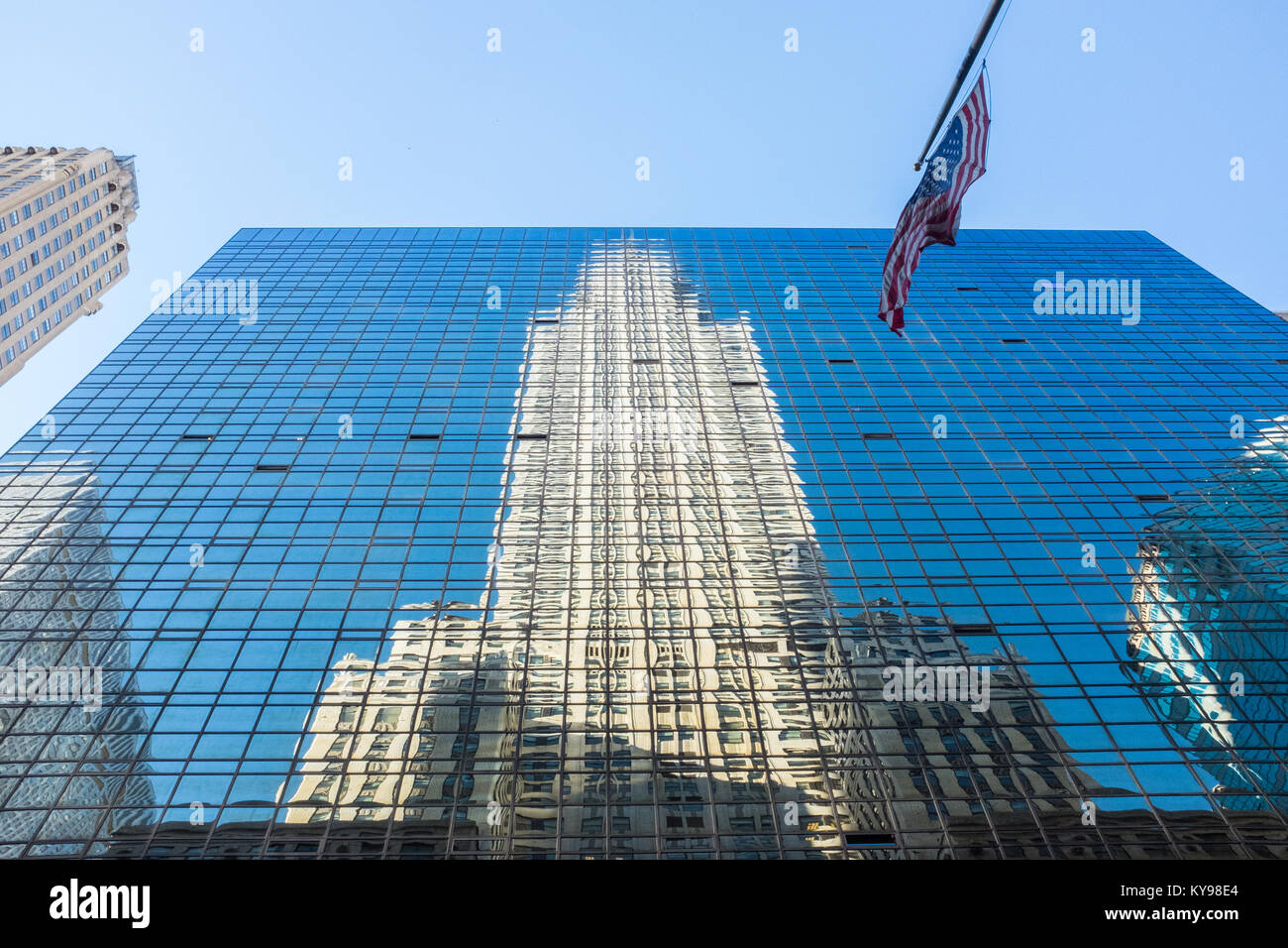 Le Chrysler Building, Manhattan, New York City, USA Banque D'Images