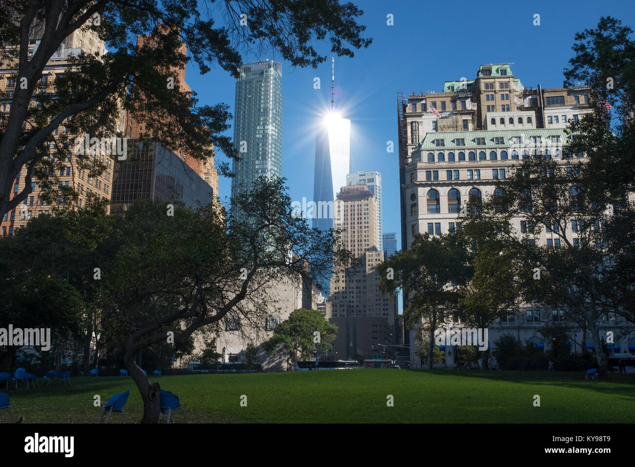 One World Trade Center, Manhattan, New York City Banque D'Images