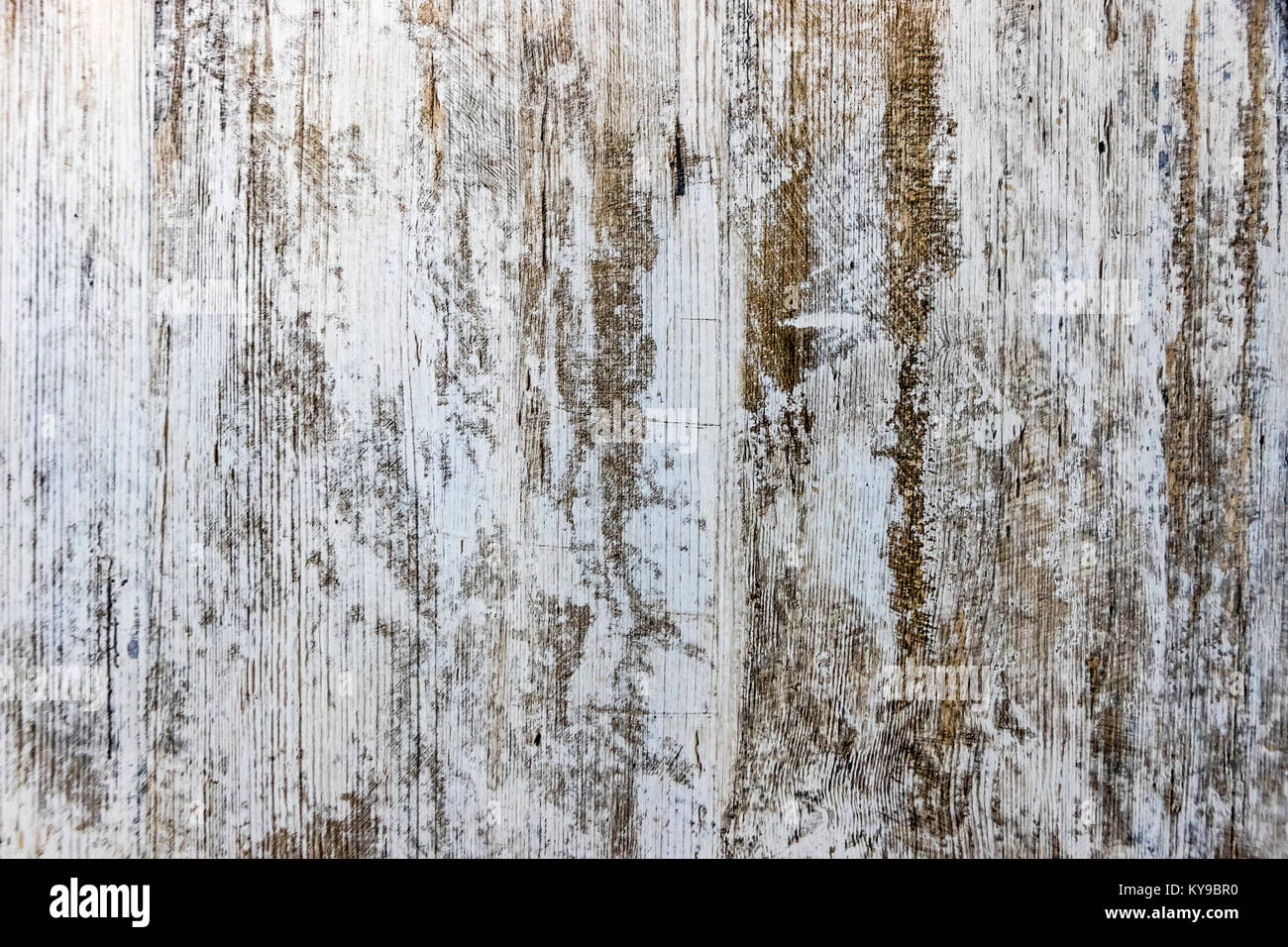 Grunge vintage gris texturé noir fond vide en bois. Surface de l'ancienne texture bois gris. Vue avant Banque D'Images