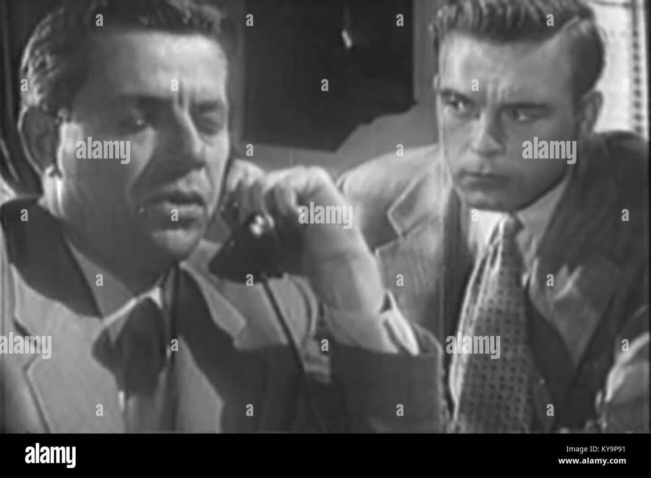 Scott Brady & Richard Rober Port de New York 01 Banque D'Images