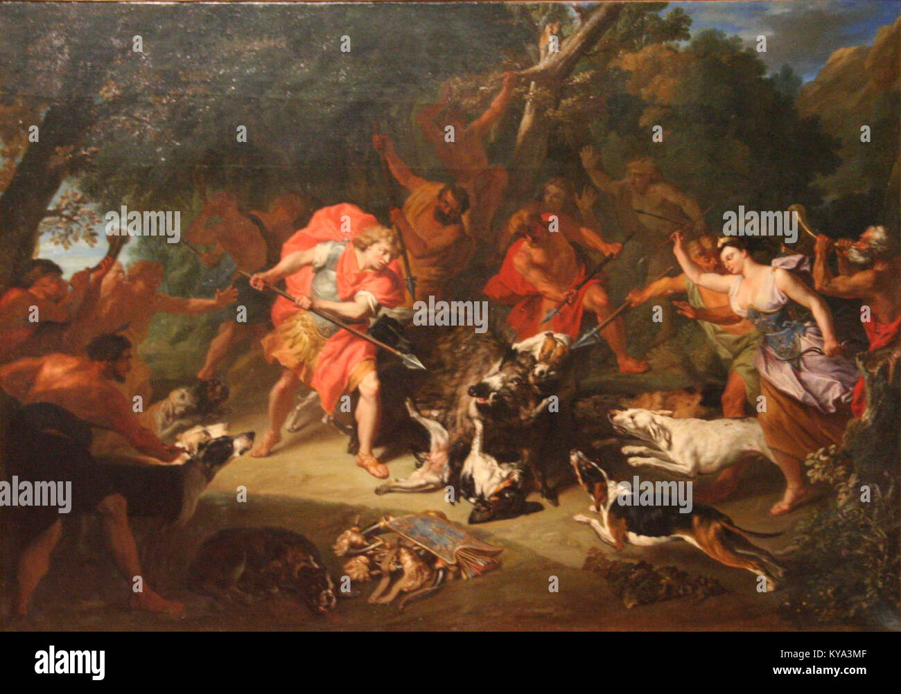 Illustration ou photographie de Schuppen-Méléagre, documentant son apparence physique, sa structure et ses caractéristiques historiques ou biologiques pertinentes. Banque D'Images