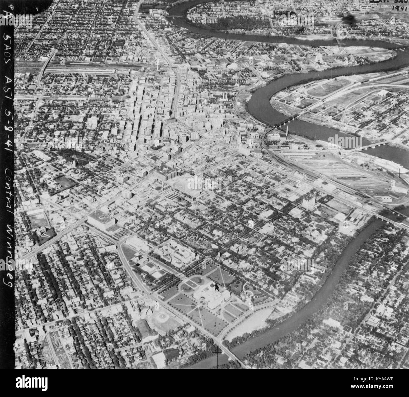 1944 Winnipeg a068056-v8 Banque D'Images