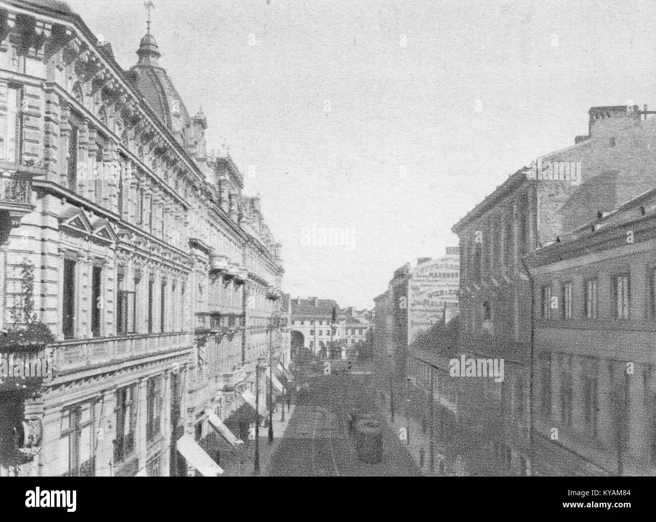 Ulica Trębacka w Warszawie przed 1939 03 Banque D'Images