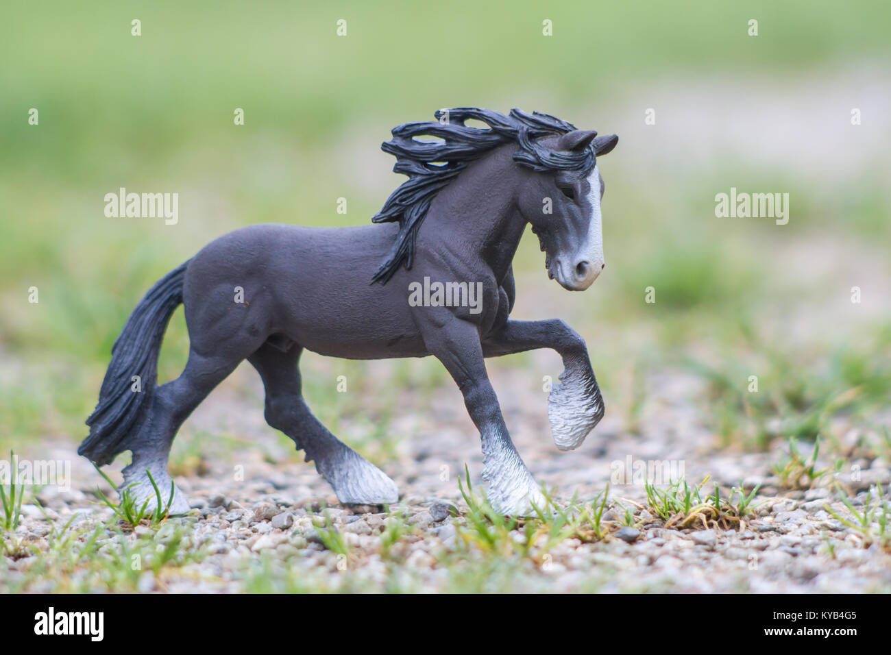 Les jouets pour enfants, modèle chevaux Schleich Photo Stock - Alamy
