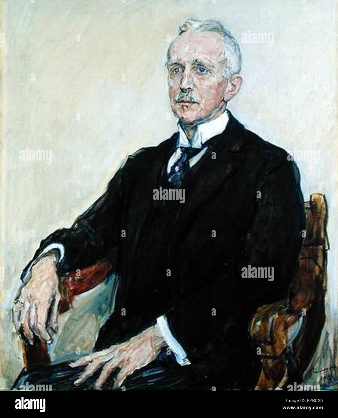 Max Slevogt, Gustav Pauli, 1924 Banque D'Images