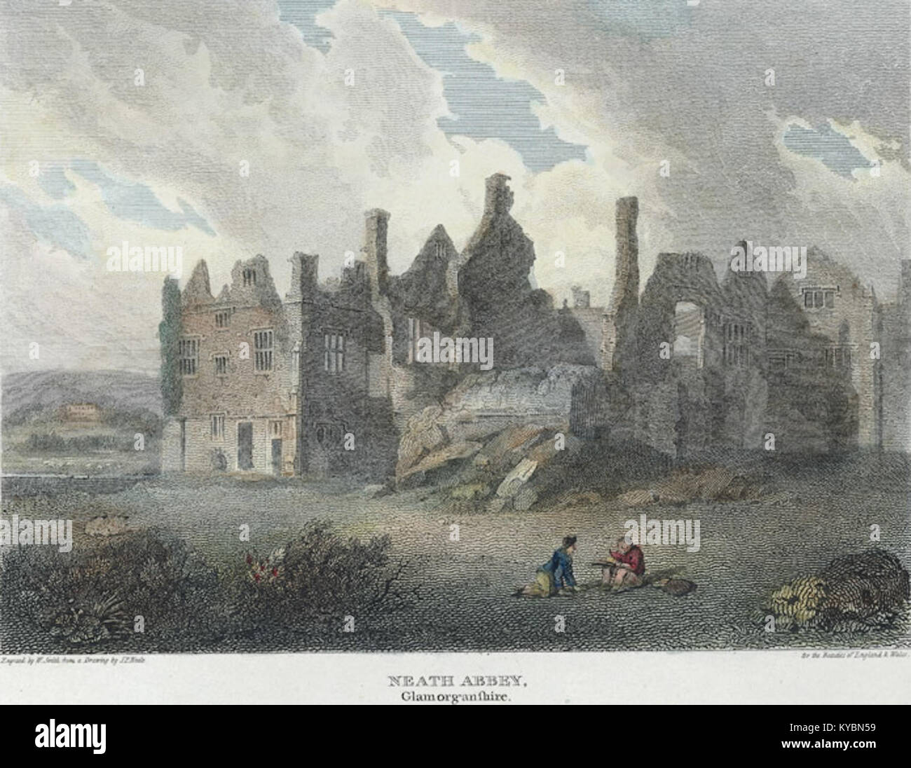 Neath Abbey, Banque D'Images