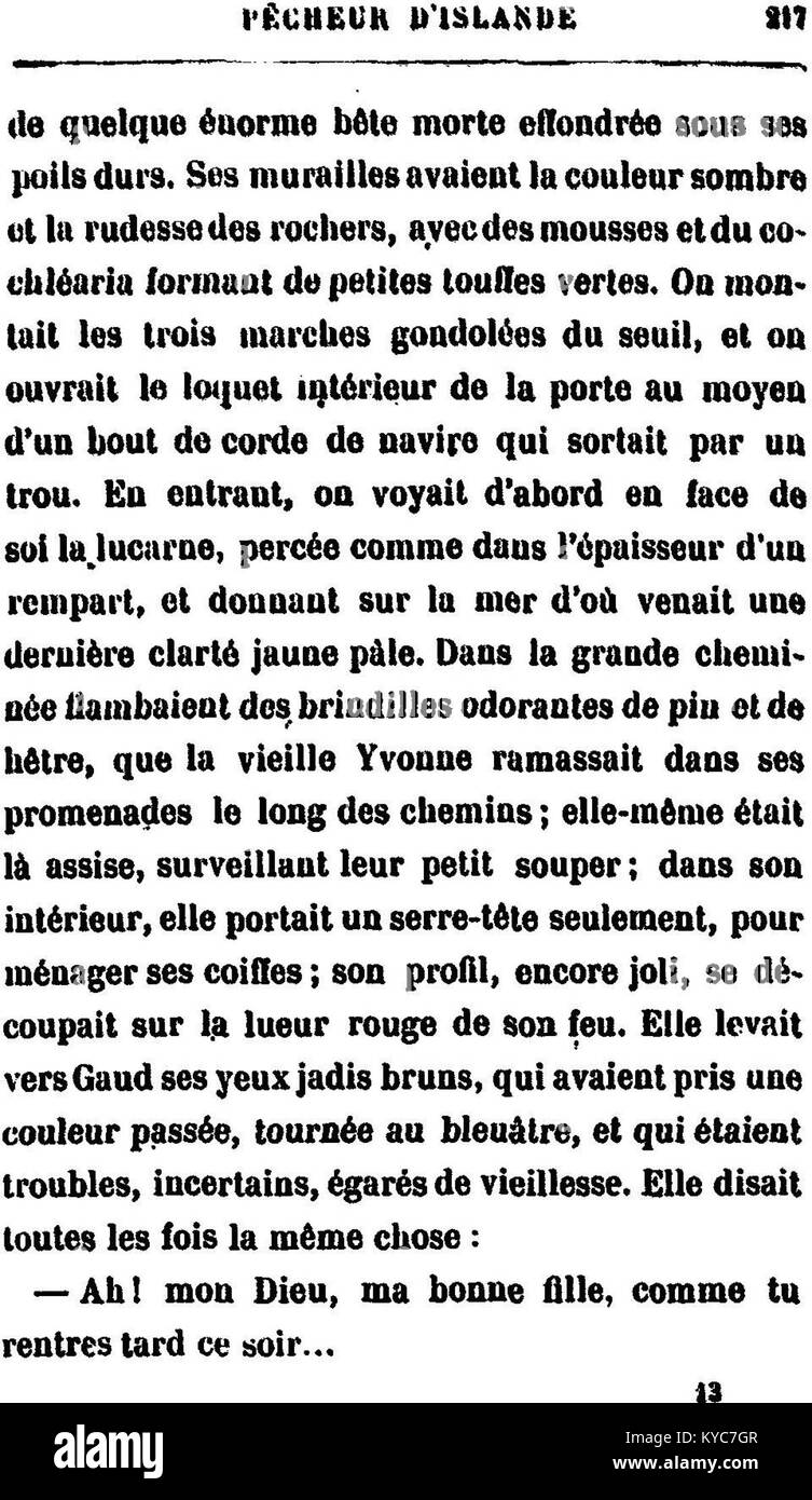 Référence à 'Pêcheur d'Islande', l'œuvre littéraire française de Pierre Loti consacrée aux pêcheurs islandais et à l'environnement maritime de l'Atlantique Nord. Banque D'Images
