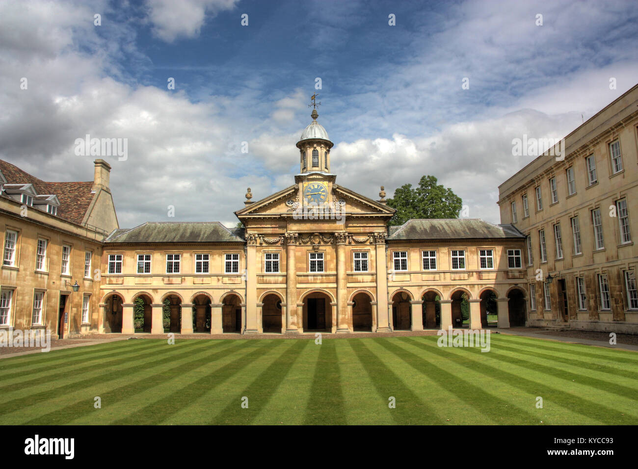 Les collèges de Cambridge, Angleterre Banque D'Images