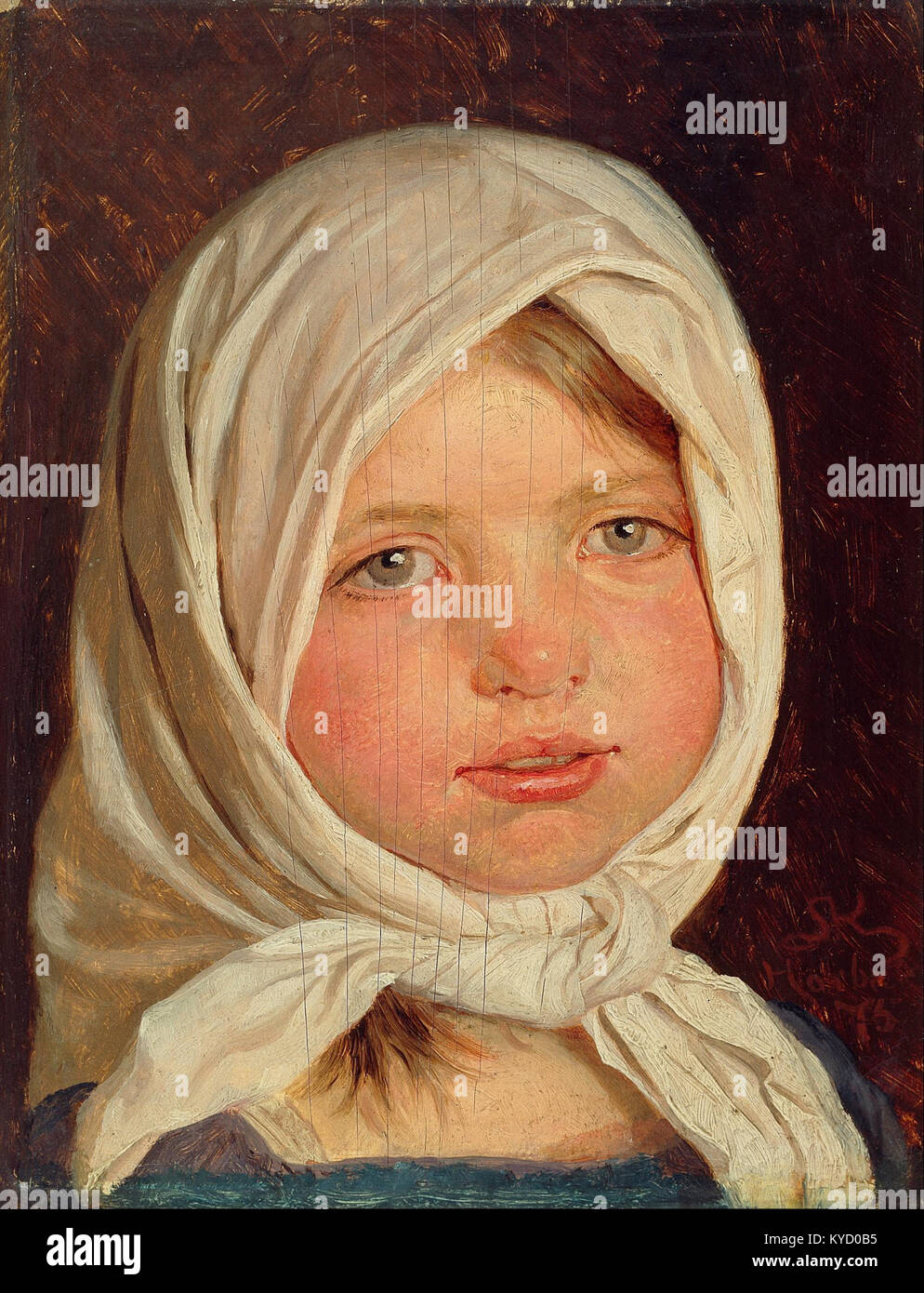Peder Severin Krøyer - petite fille de Hornbæk - Google Art Project Banque D'Images