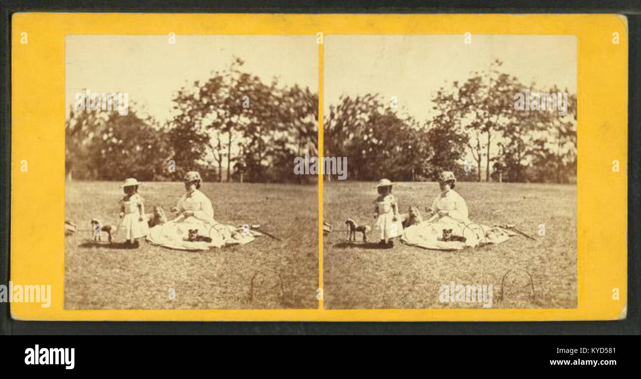 Play Ground de John B. Heywood représente les activités de l'enfance et de loisirs, illustrant les espaces de loisirs publics et la conception d'aires de jeux. Banque D'Images