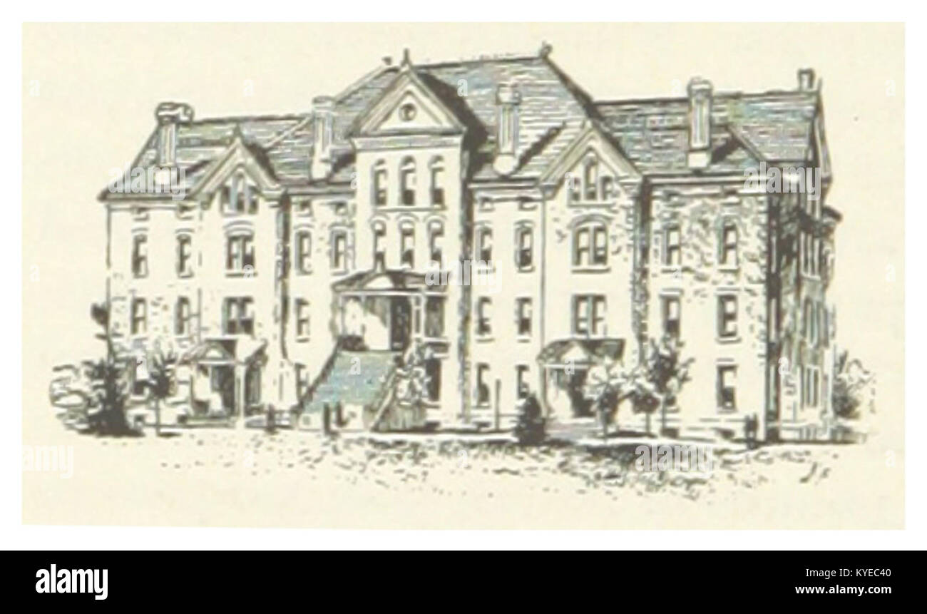 US-KS(1891) p270 de l'Université du Kansas, Lawrence, MASKELL INSTITUTE Banque D'Images