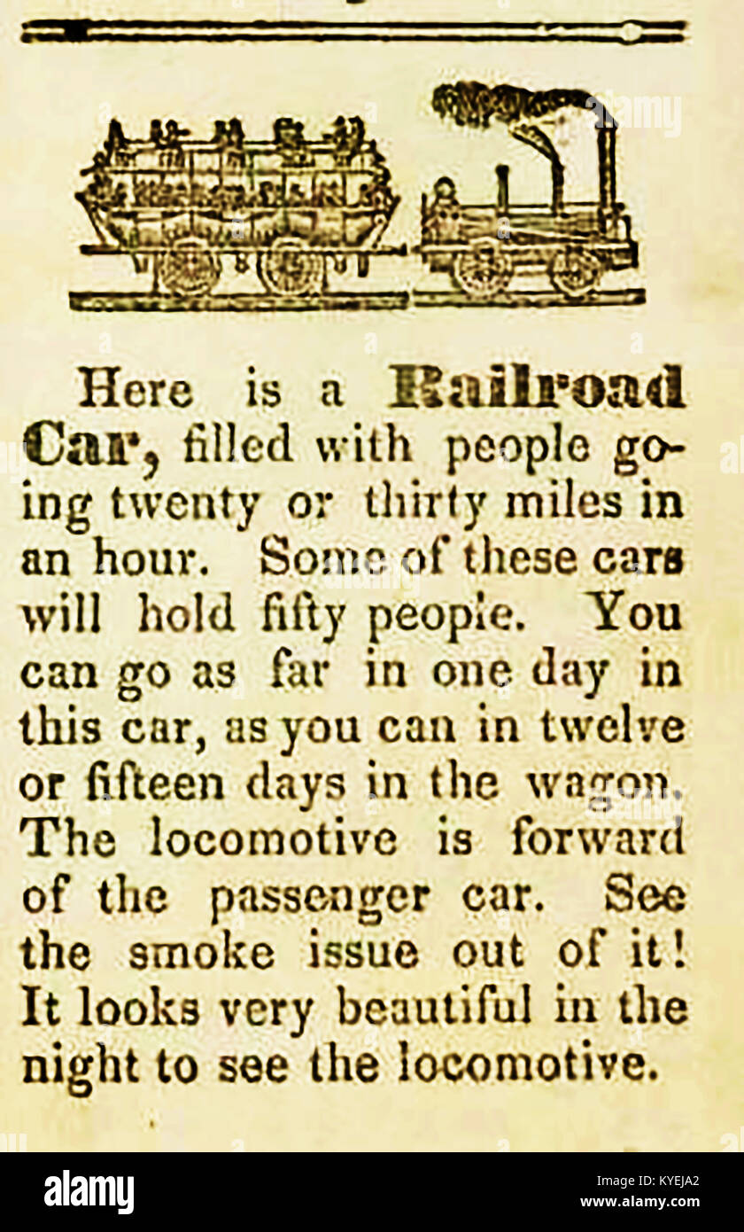 Description de l'engin de garçons Photo Book 1843 Banque D'Images