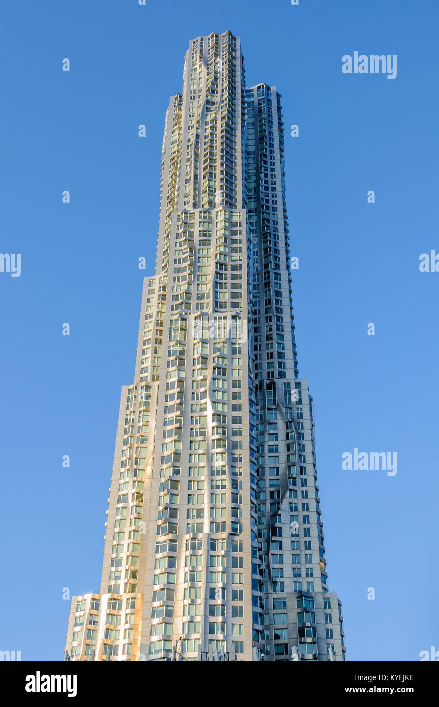Le Beekman Tower, un gratte-ciel dans le Lower Manhattan à New York, USA Banque D'Images