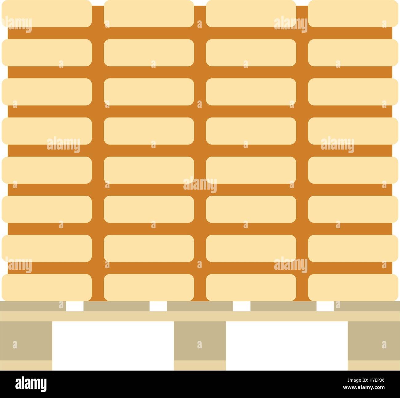 La construction de l'icône palette . Télévision couleur design. Vector illustration. Illustration de Vecteur