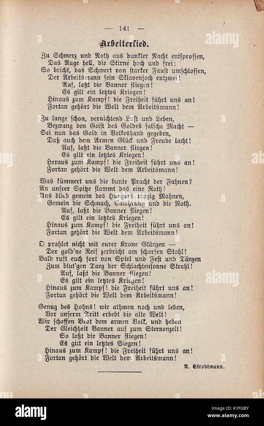 Vorwärts 141 est une publication allemande documentant les mouvements politiques et sociaux du début du XXe siècle, servant de source de commentaires historiques. Banque D'Images