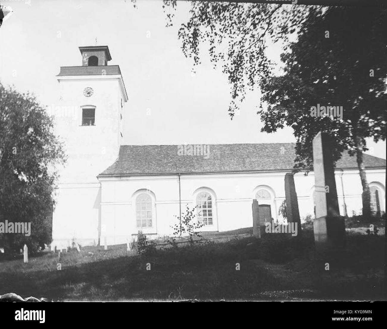 Rådmansö kyrka - KMB - 16000200127790 Banque D'Images
