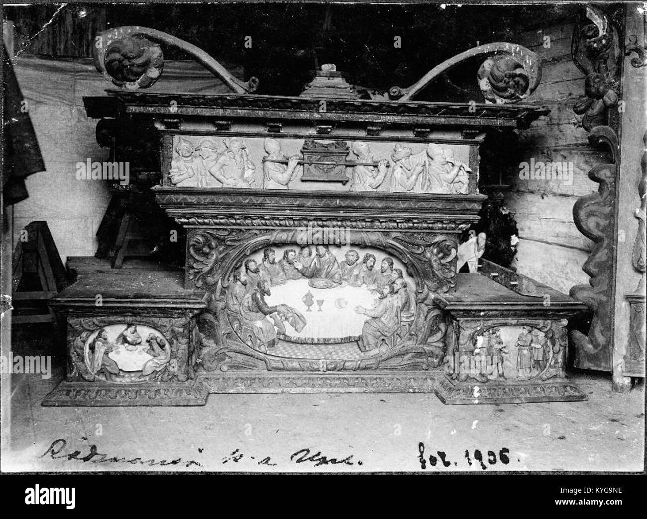 Rådmansö kyrka - KMB - 16000200127824 Banque D'Images