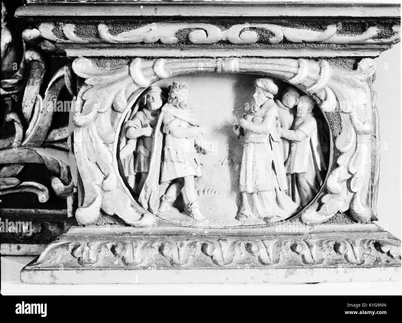 Rådmansö kyrka - KMB - 16000200127834 Banque D'Images
