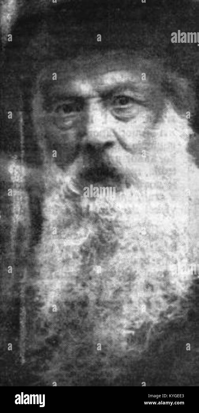 Ce portrait de Rihard Jakopic présente l’artiste slovène dans un contexte culturel et historique, soulignant son rôle dans le développement de la peinture slovène moderne. Banque D'Images