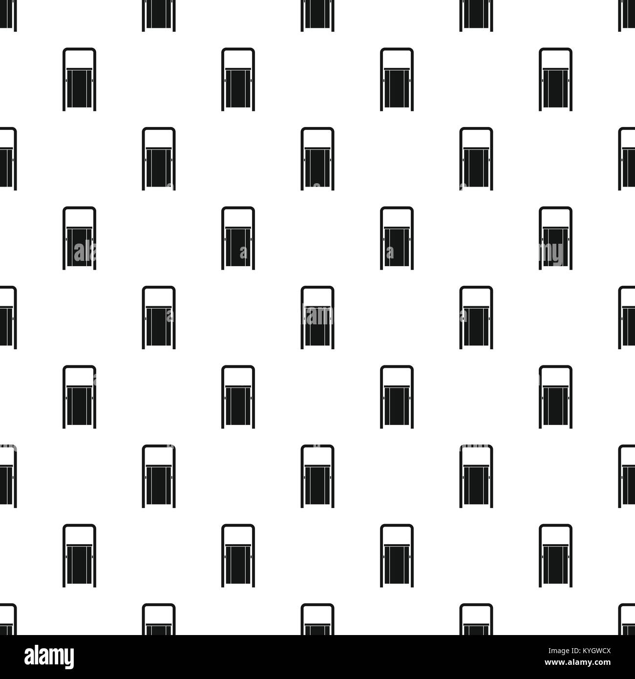 Poubelle publique vector pattern Illustration de Vecteur