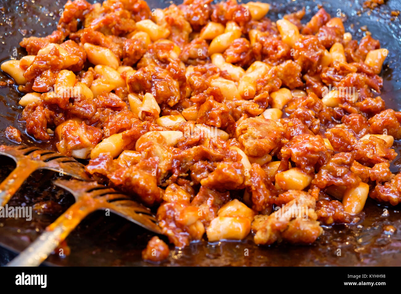 Hot tteok Banque de photographies et d’images à haute résolution - Alamy