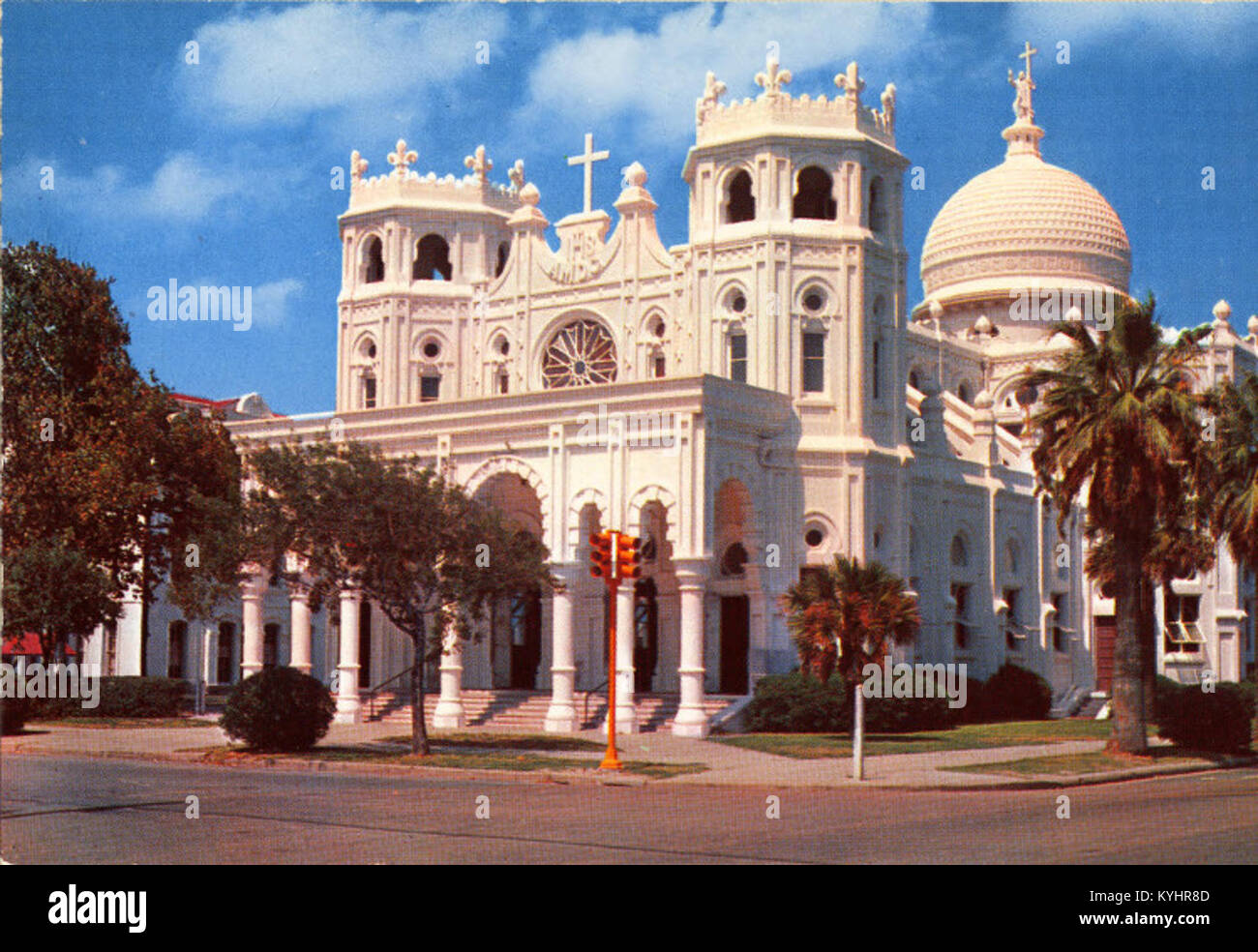Sacred Heart Church à Galveston, Texas, est une église catholique historique connue pour son architecture, ses services religieux et son importance culturelle Banque D'Images