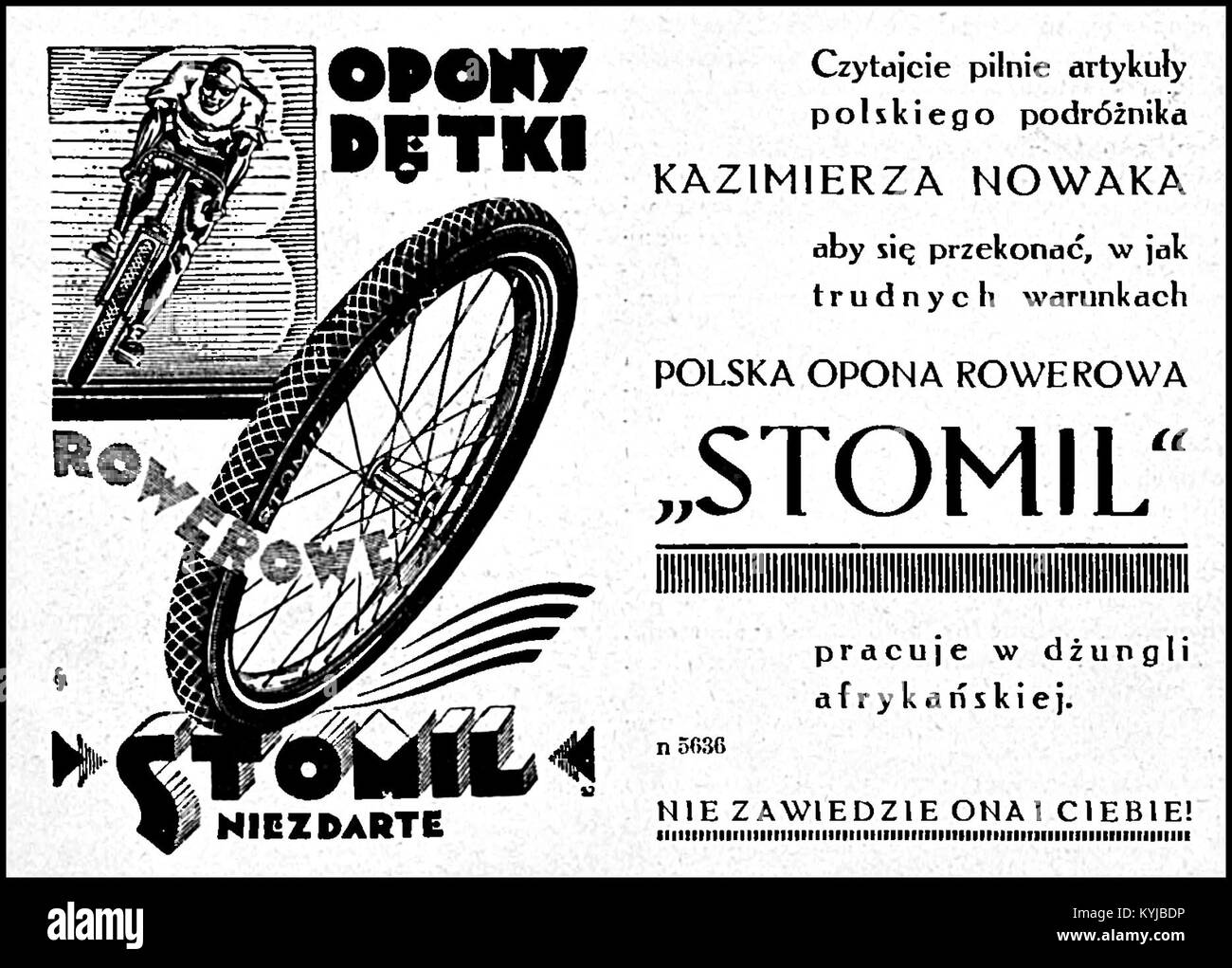Affiche publicitaire pour Stomil Poznań, un club de football polonais, soulignant le parrainage et la promotion sportive. Banque D'Images