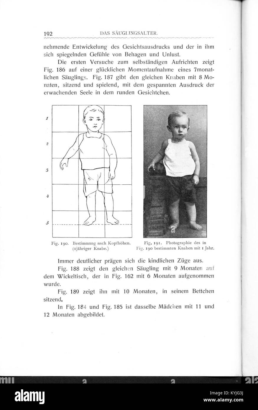Cette image ou œuvre fait référence à 'Körper des Kindes 3', une illustration médicale ou anatomique de Stratz datant de 192. Il représente probablement le développement physique ou l'anatomie des enfants au début du XXe siècle. Banque D'Images