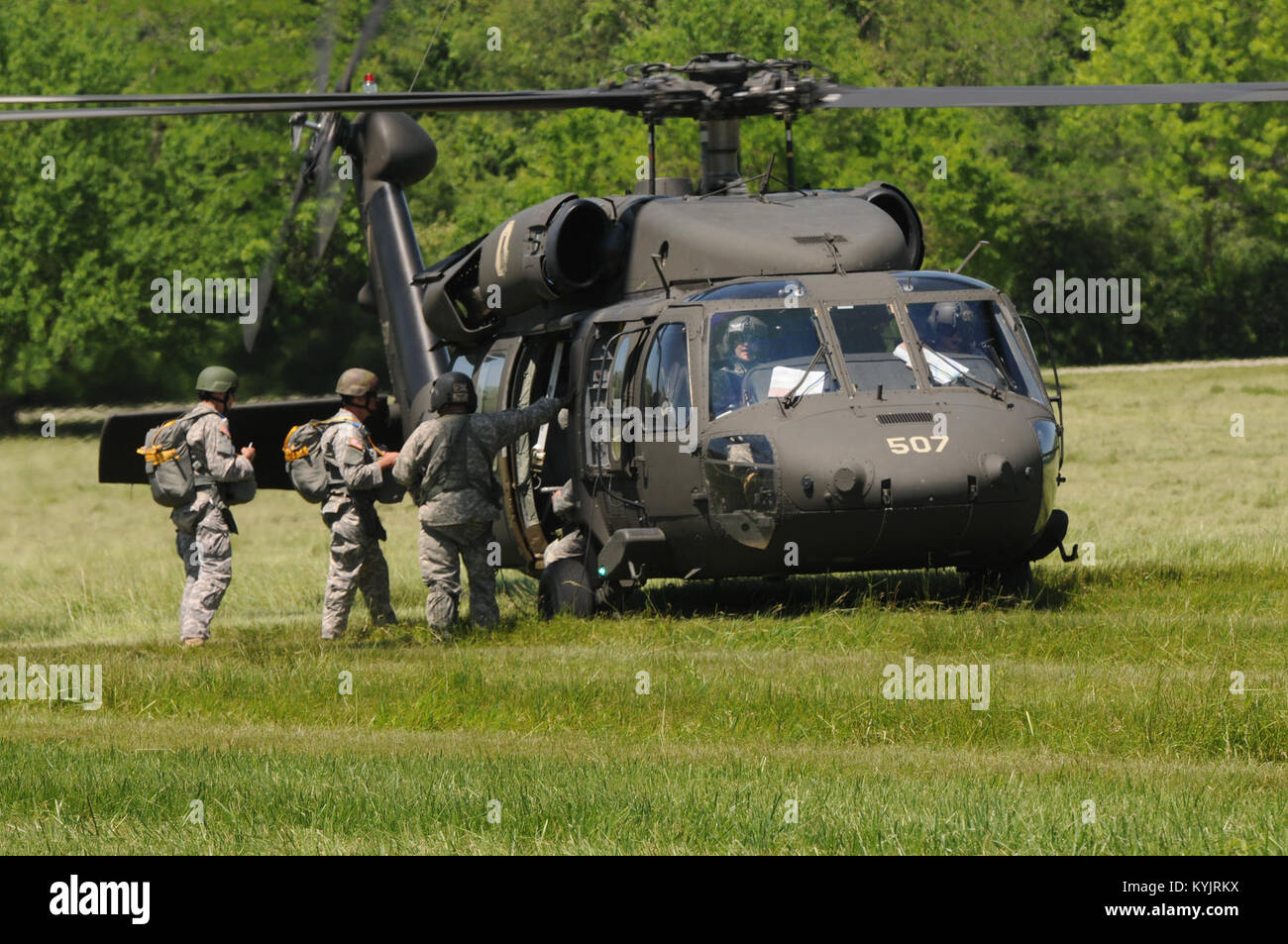 (Photo par le Sgt. David Bolton, 133e Détachement des affaires Public Mobile, Alabama Army National Guard) Banque D'Images