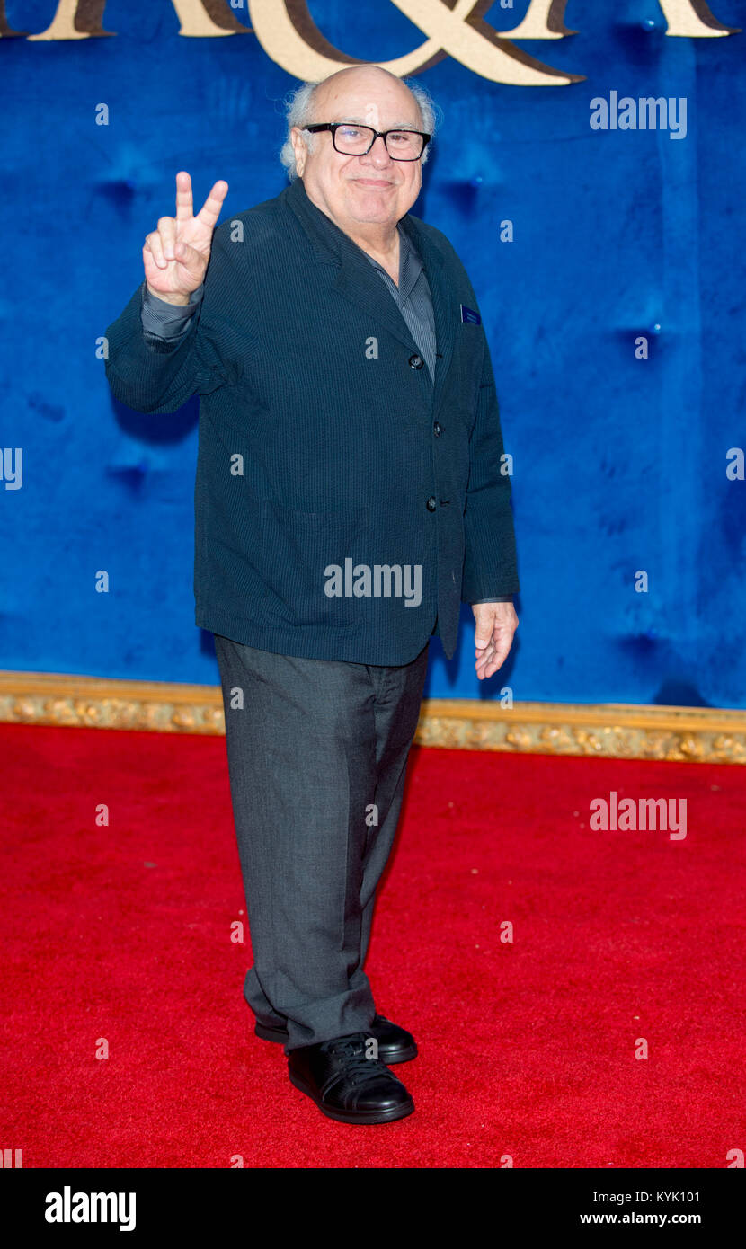 Danny DeVito au Victoria & 'Abdul' UK premiere at Odeon Leicester Square le 5 septembre 2017, Londres, Angleterre. Banque D'Images