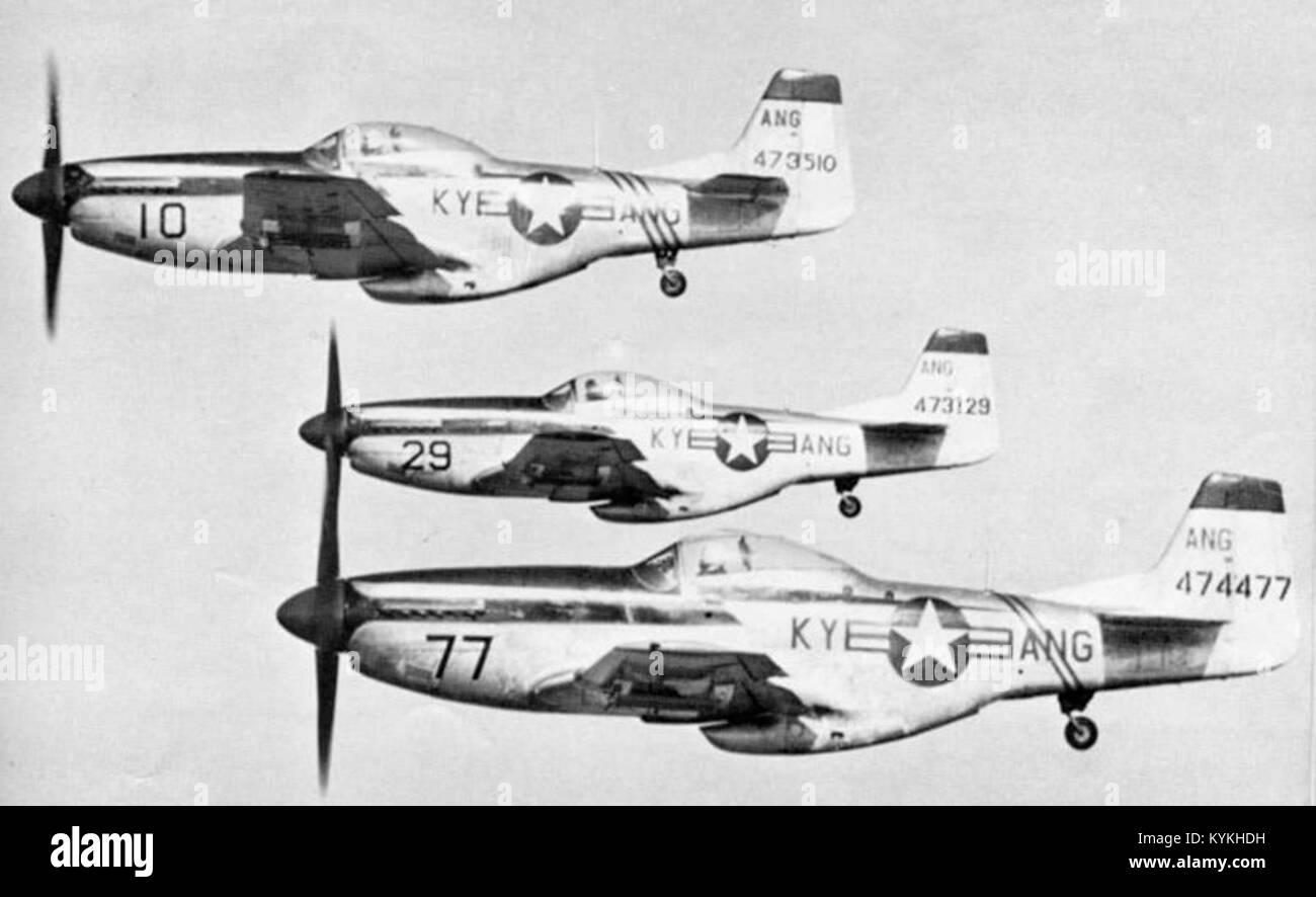 P51 Mustang vintage photo Banque D'Images
