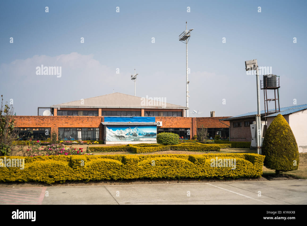 Aéroport (KTM), Katmandou, Népal, Asie Banque D'Images