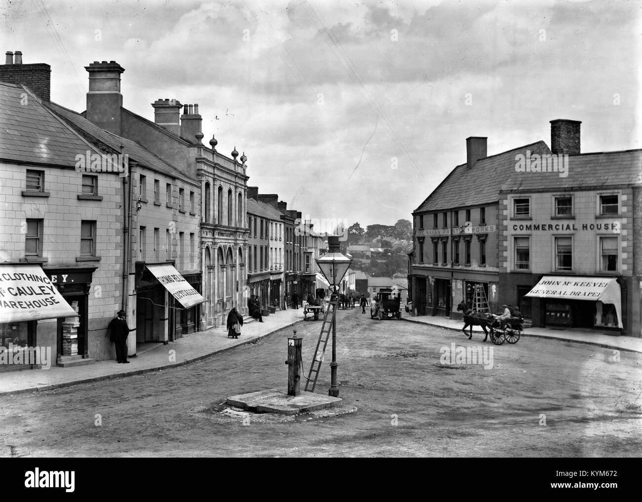 Place triangulaire à Navan, Co Meath 38001750835 o Banque D'Images